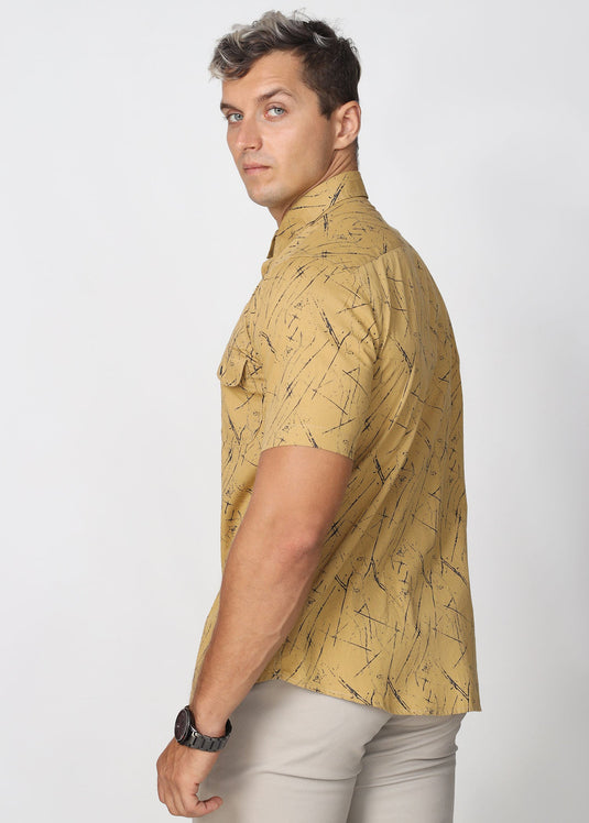 Casual Wear Printed S/S Shirt