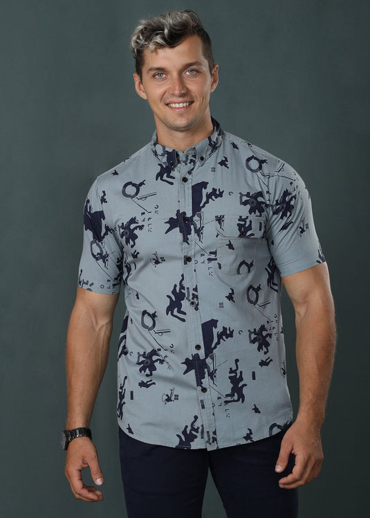 Ash Jason Printed S/S Shirt