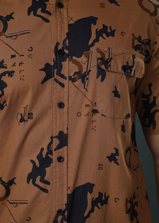 Brown Jason S/S Shirt