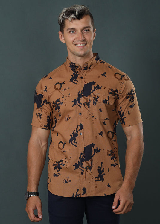 Brown Jason S/S Shirt