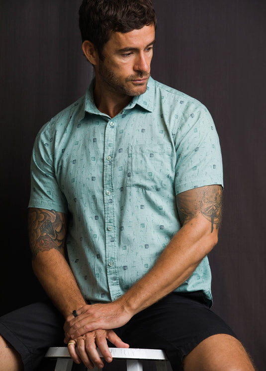 Casual Wear Printed S/S Shirt