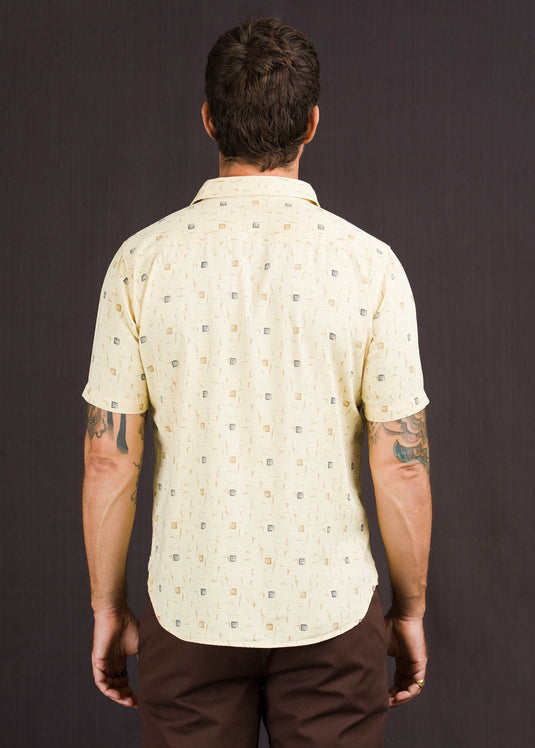 Casual Wear Printed S/S Shirt