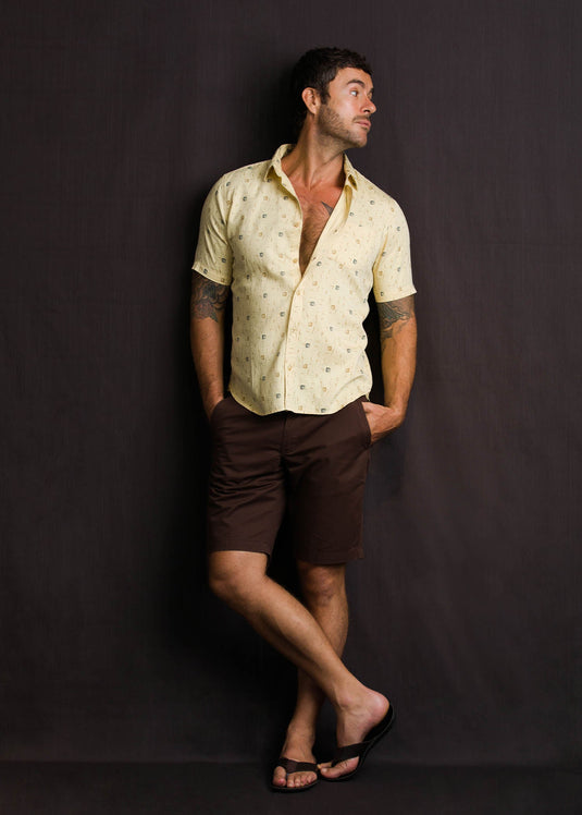 Casual Wear Printed S/S Shirt