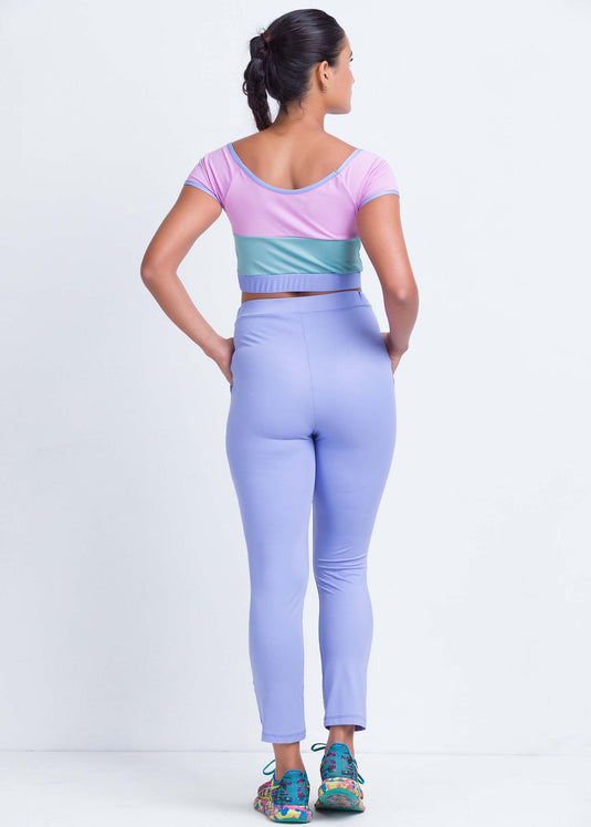 Two toned crop top