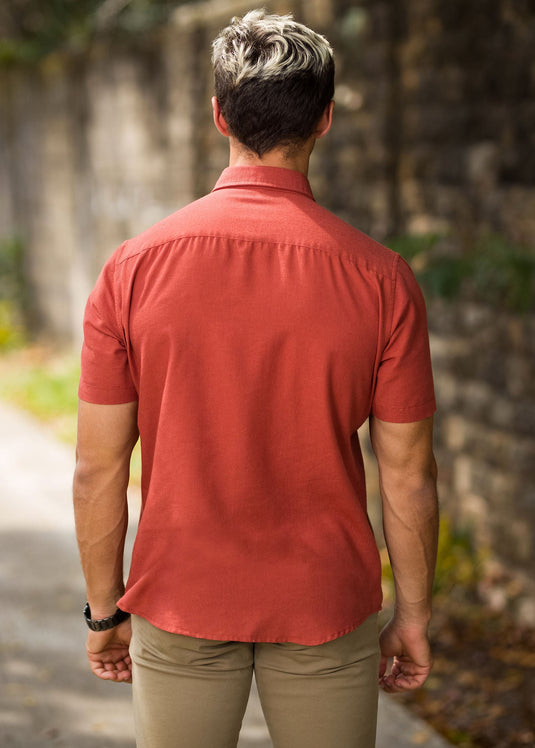 Detailed Linen L/S Shirt