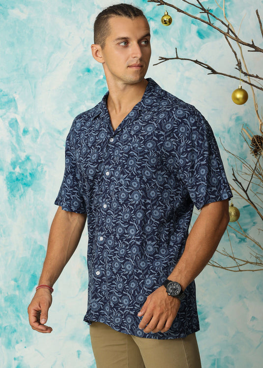 Cuban Collar S/S Shirt