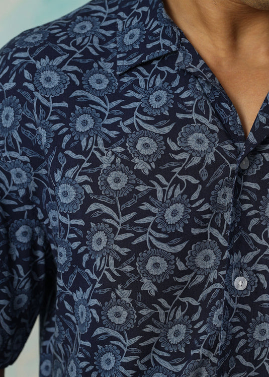 Cuban Collar S/S Shirt