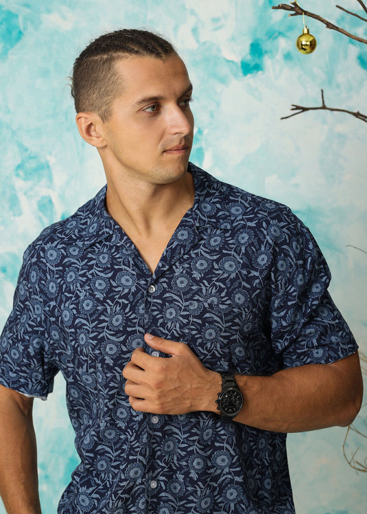 Cuban Collar S/S Shirt