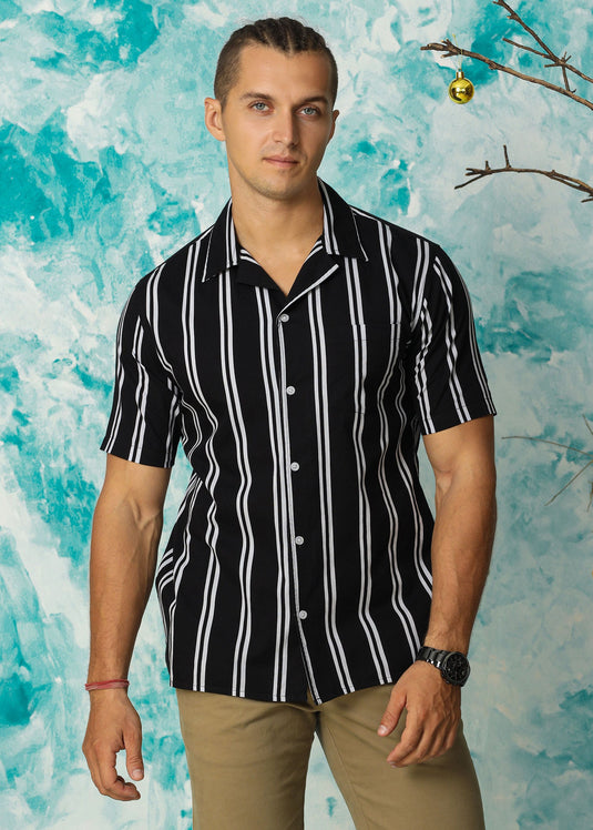 Casual Stripe S/S Shirt