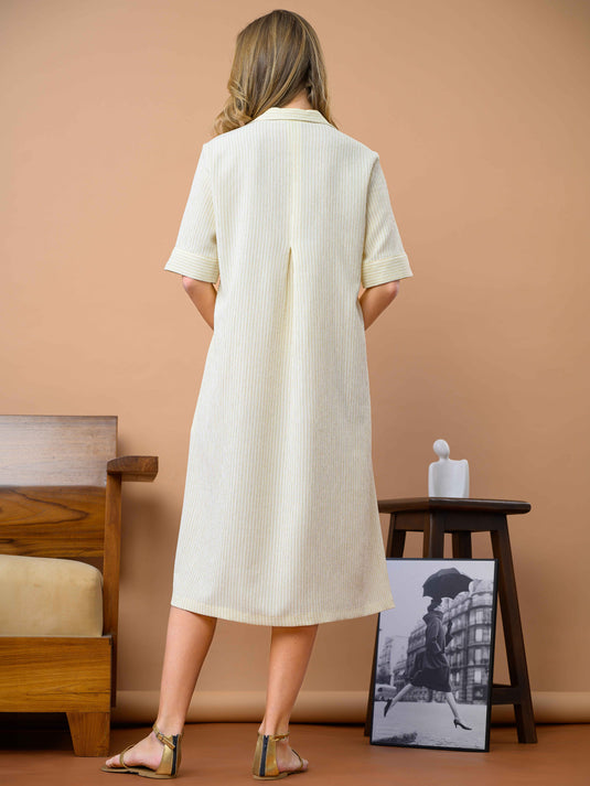 Trapeze midi dress