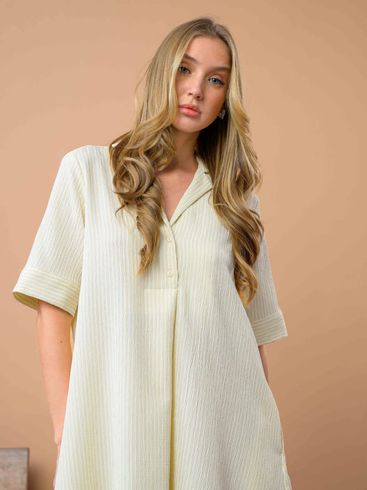 Trapeze midi dress