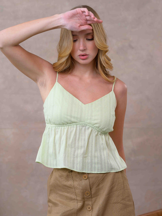 Basic top with adjustable straps