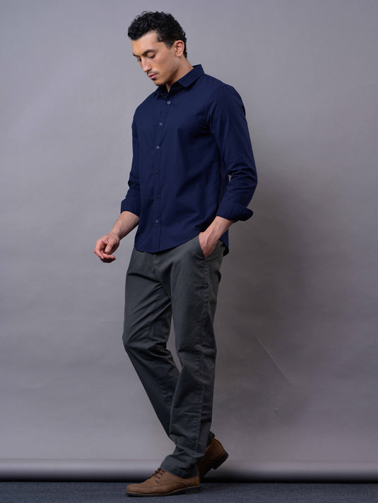 Casual Wear SeerSucker Long Sleeve Shirt