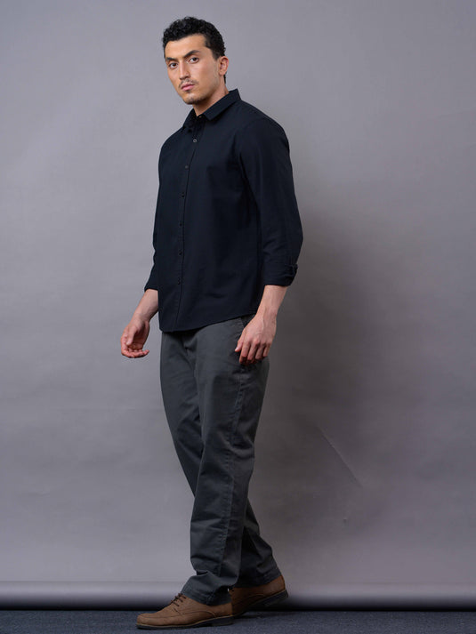 Casual Wear SeerSucker Long Sleeve Shirt