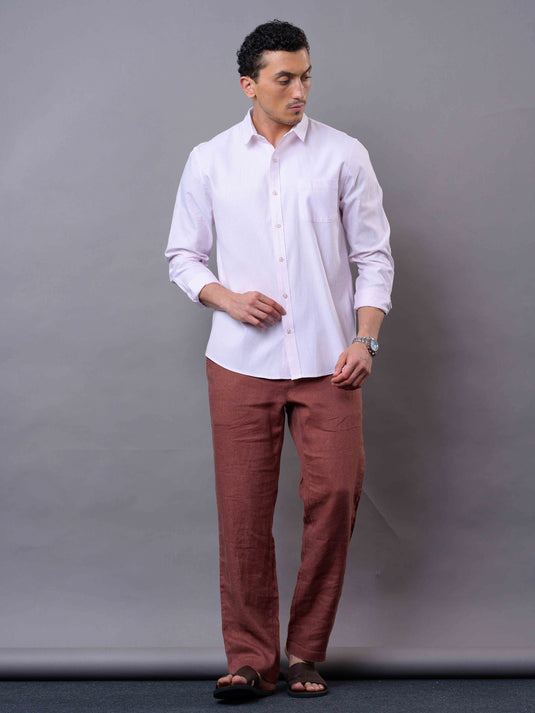 Casual Wear Stripe Long Sleeve Shirt
