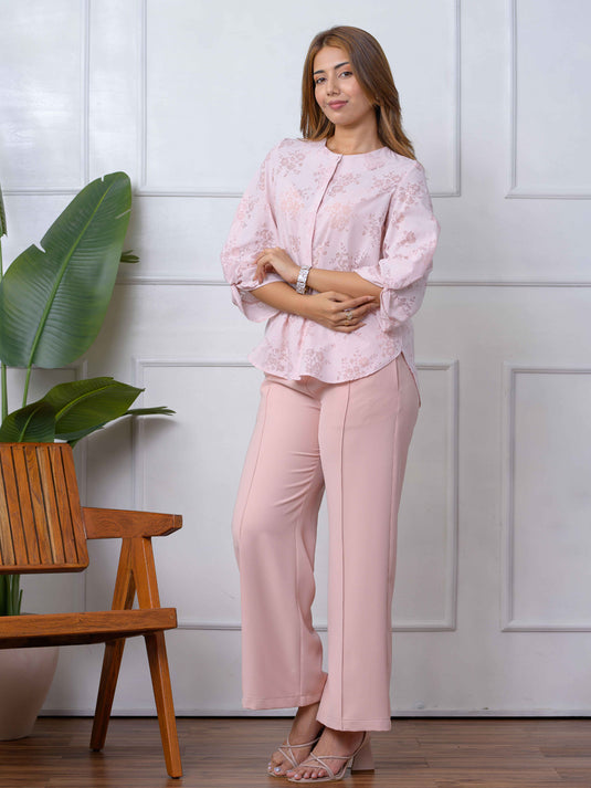 Sleeve Detailed Blouse