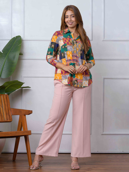 Printed Basic Shirt
