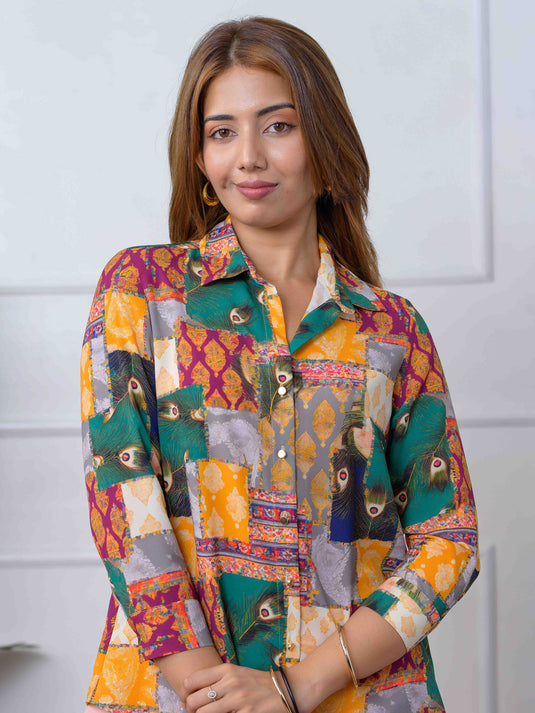 Printed Basic Shirt