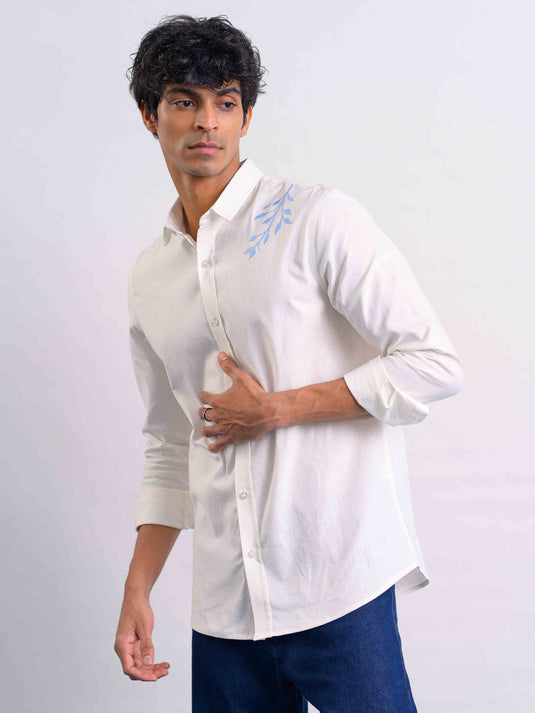 Embroidered L/S Shirt