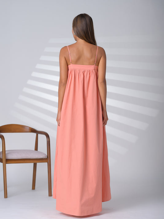 Strappy maxi dress