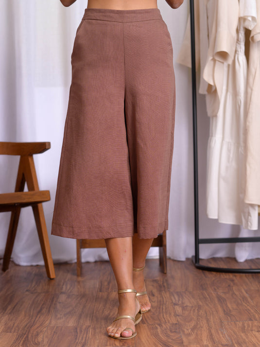 Linen culotte