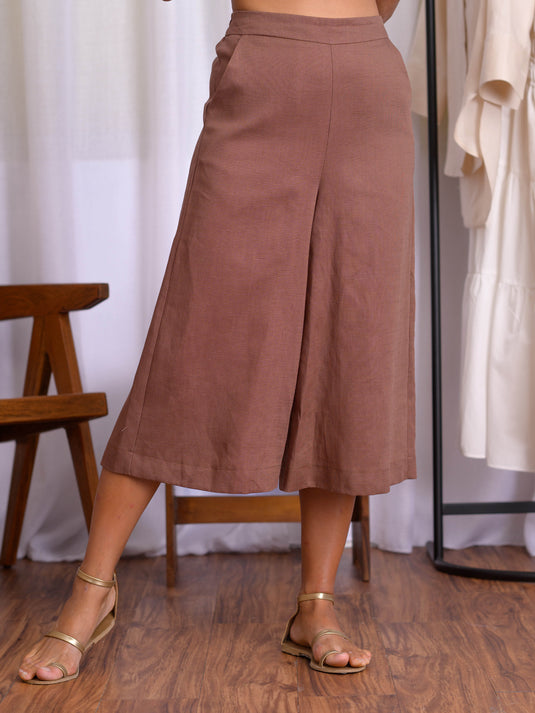 Linen culotte