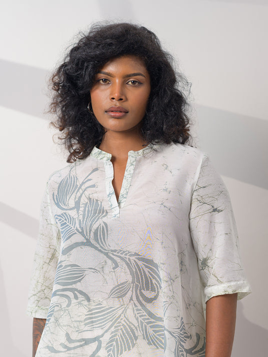 Batik Floral top