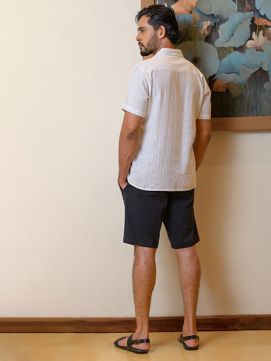 Embroidered Short Sleeve Shirt