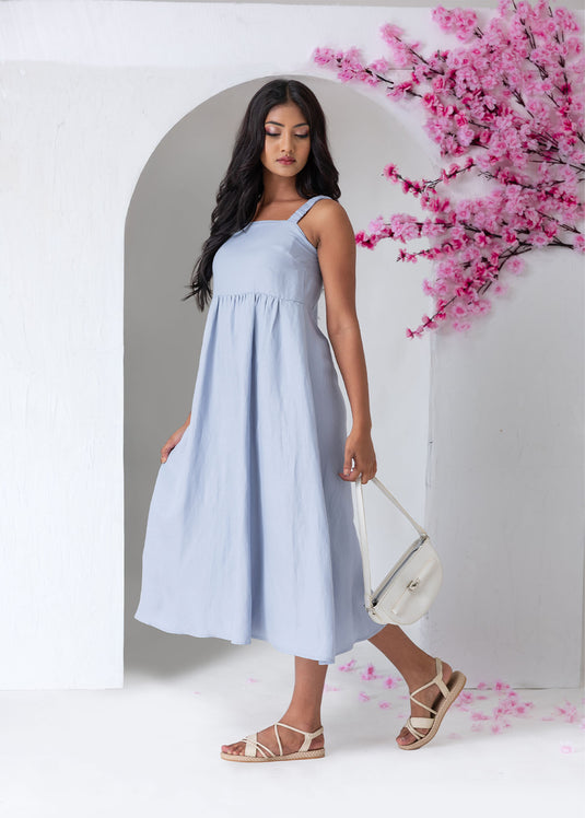 Stappy midi dress