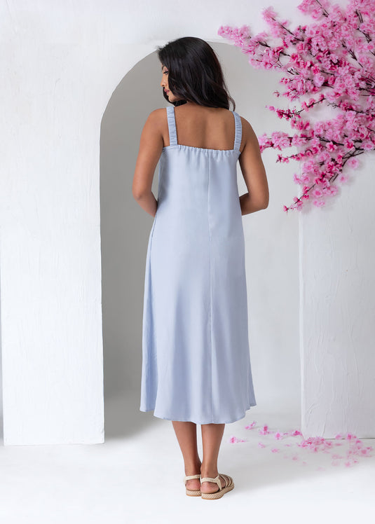 Stappy midi dress