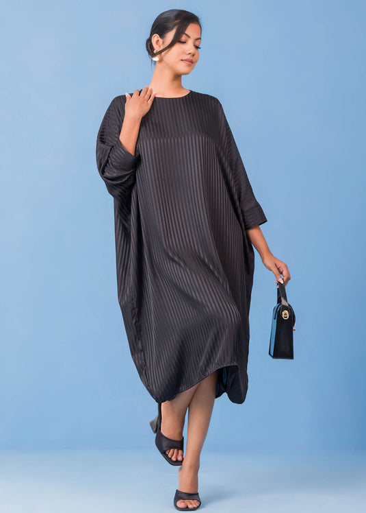 Round Neck Kaftan Dress