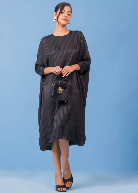 Round Neck Kaftan Dress