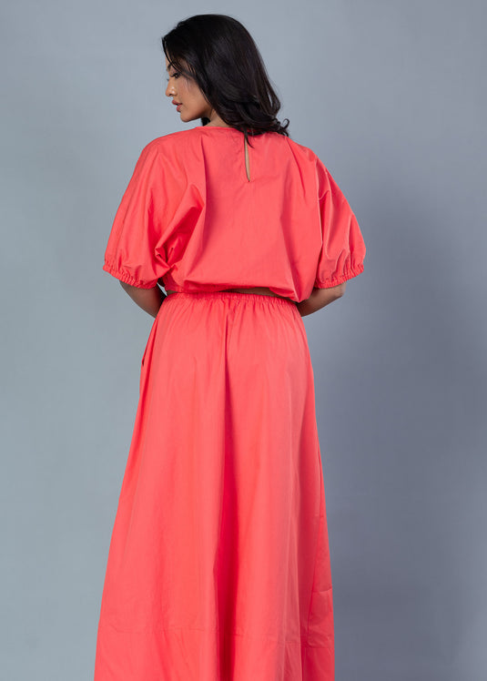 Dolman Sleeve Crop Top