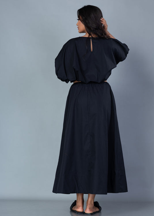 Dolman Sleeve Crop Top