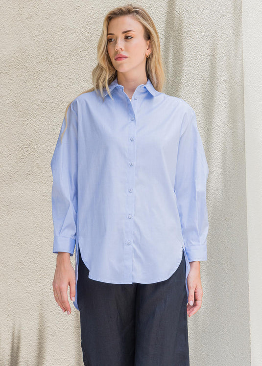 Over Sized Button Down Shirt