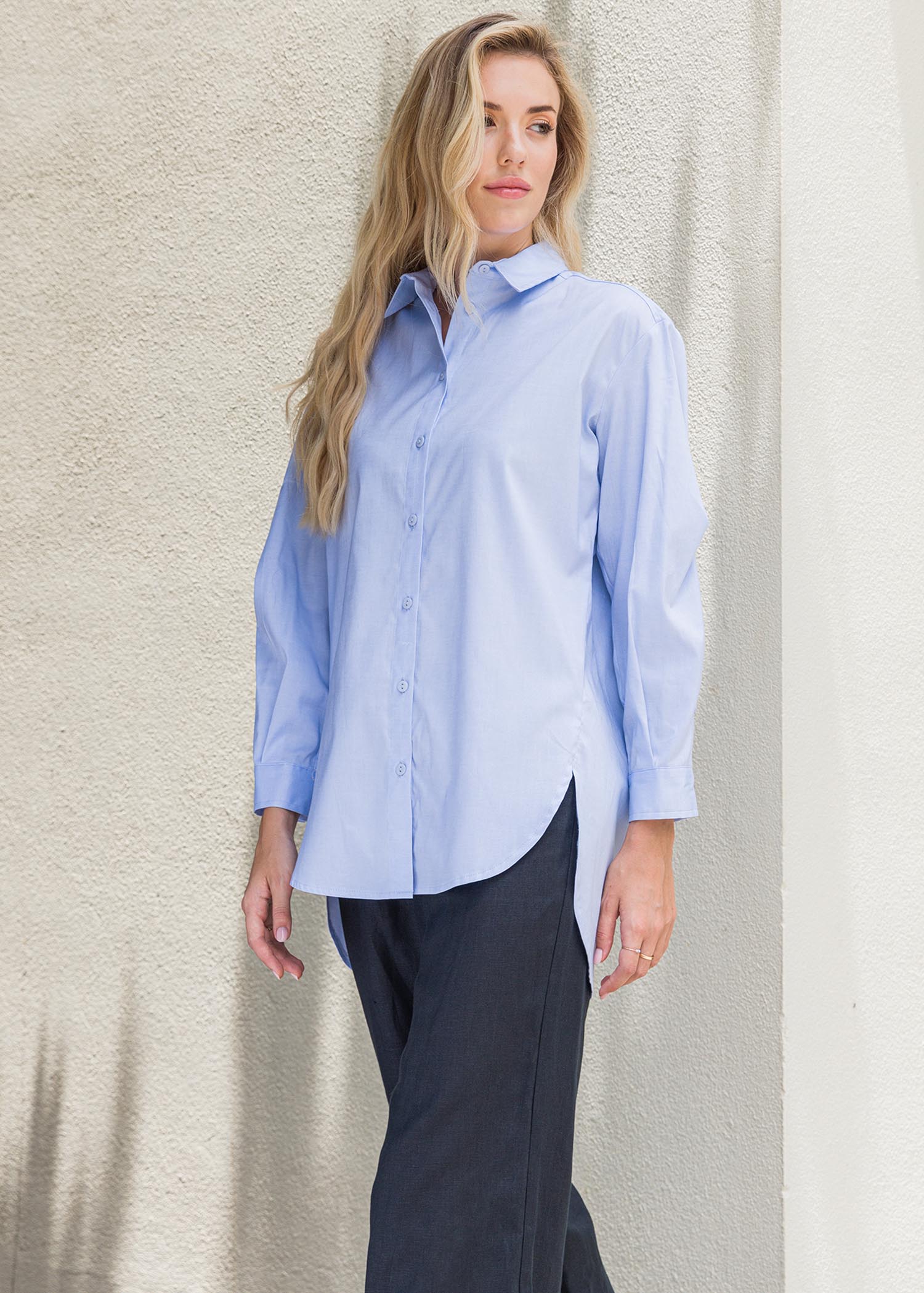 Over Sized Button Down Shirt