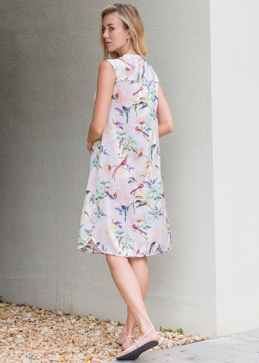 Printed Sleeveless Dress