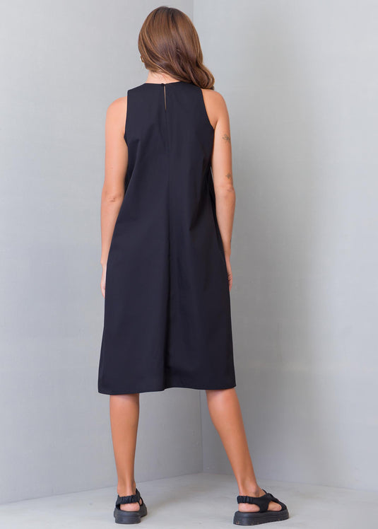 Sleeveless Trapeze Dress