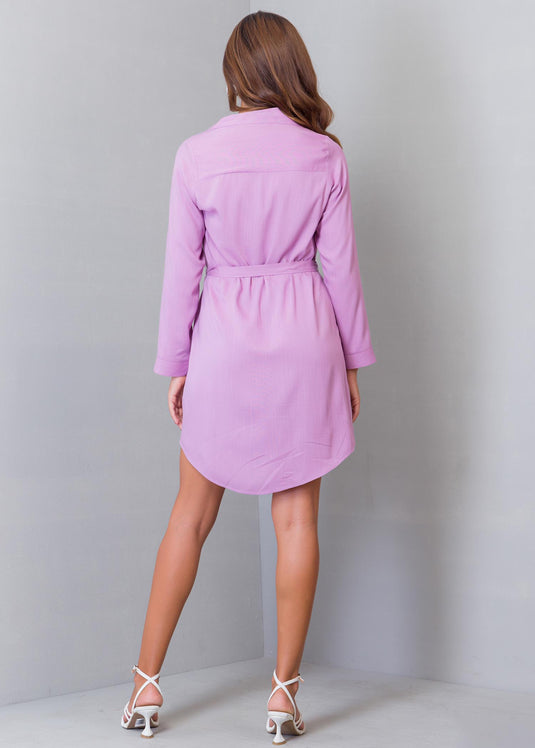 Long Sleeve Shirt Dress