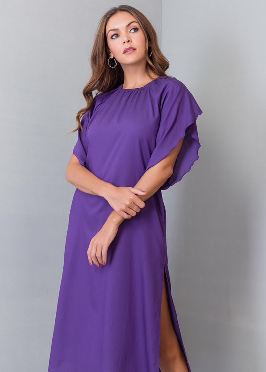 Tulip Sleeve Dress