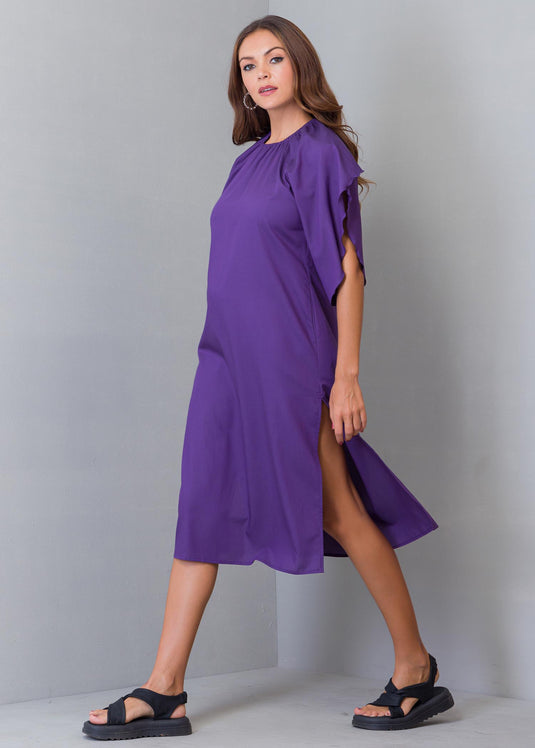 Tulip Sleeve Dress