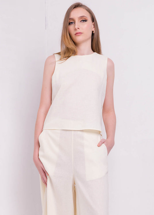 Sleeveless Crop Top