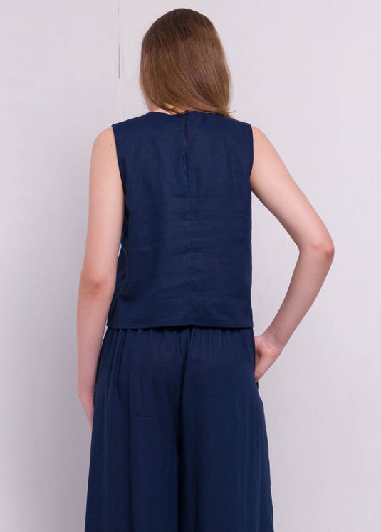 Sleeveless Crop Top