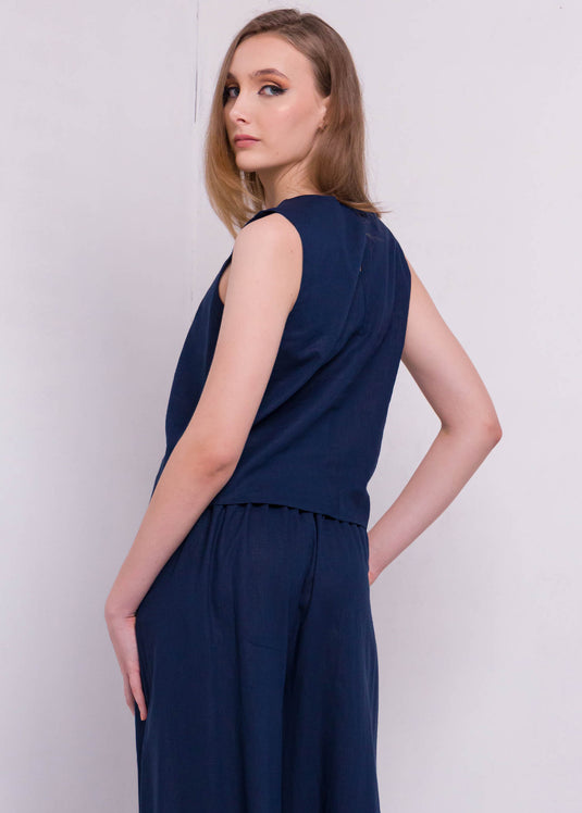 Sleeveless Crop Top