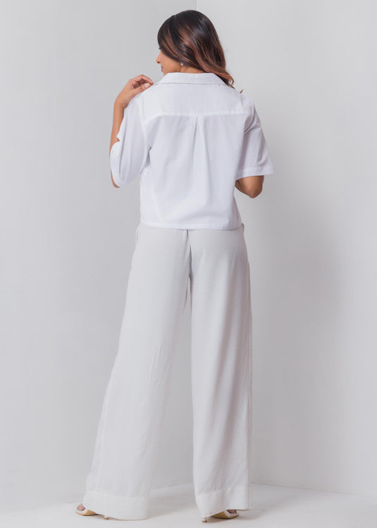 Basic Crop Shirt