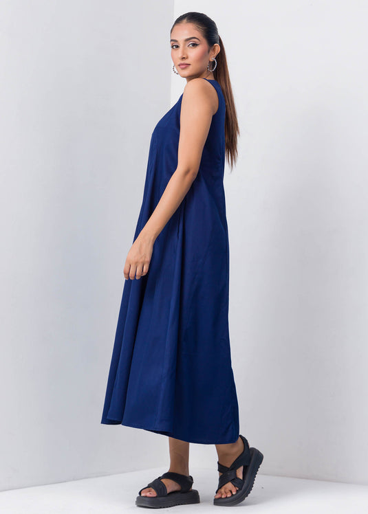 V Neck Tent Dress