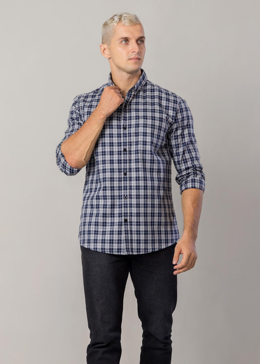 Casual Wear Check L/S Shirt