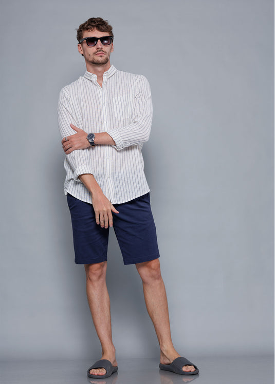 Casual Wear Stripe L/S Shirt