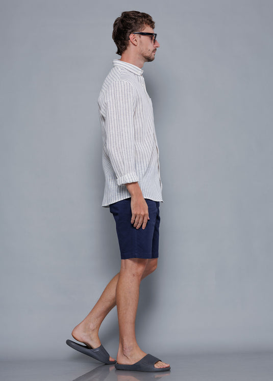 Casual Wear Stripe L/S Shirt