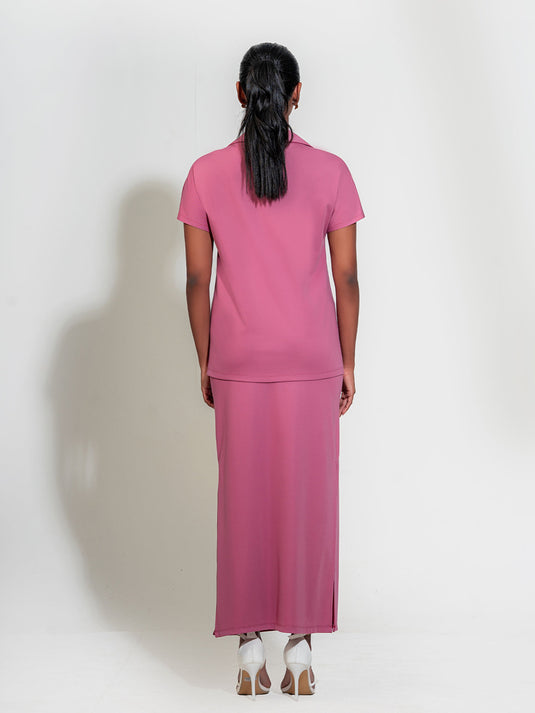 Basic top with collar
